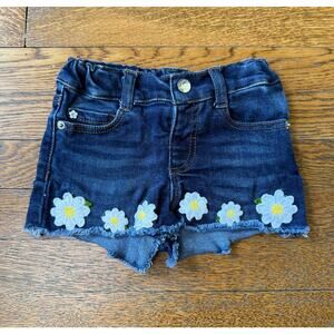Mayoral Girls' Daisy Denim Shorts Size 12 Months